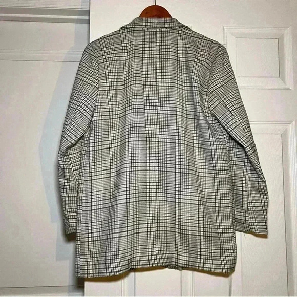 SO For Good Life Fully Lined Plaid Blazer - Picture 4 of 6